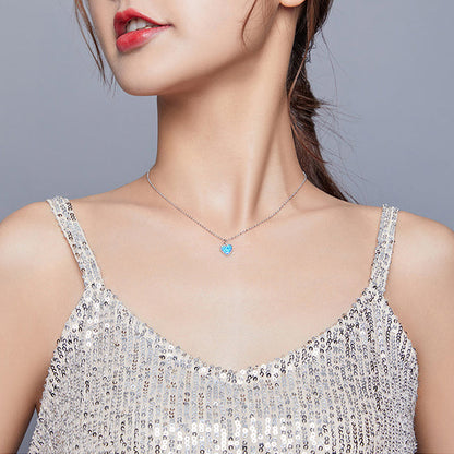 OceanHeart ketting – Draag de diepten van de oceaan dicht bij je Hart